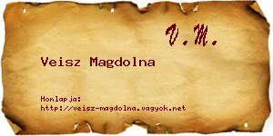 Veisz Magdolna névjegykártya